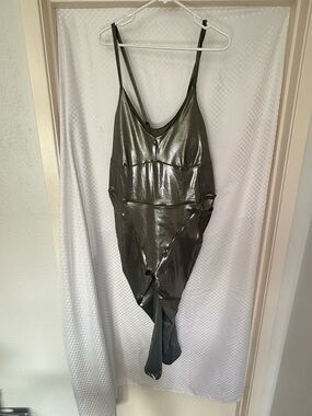 IVY Park adidas Metallic Dark Khaki IVP Catsuit